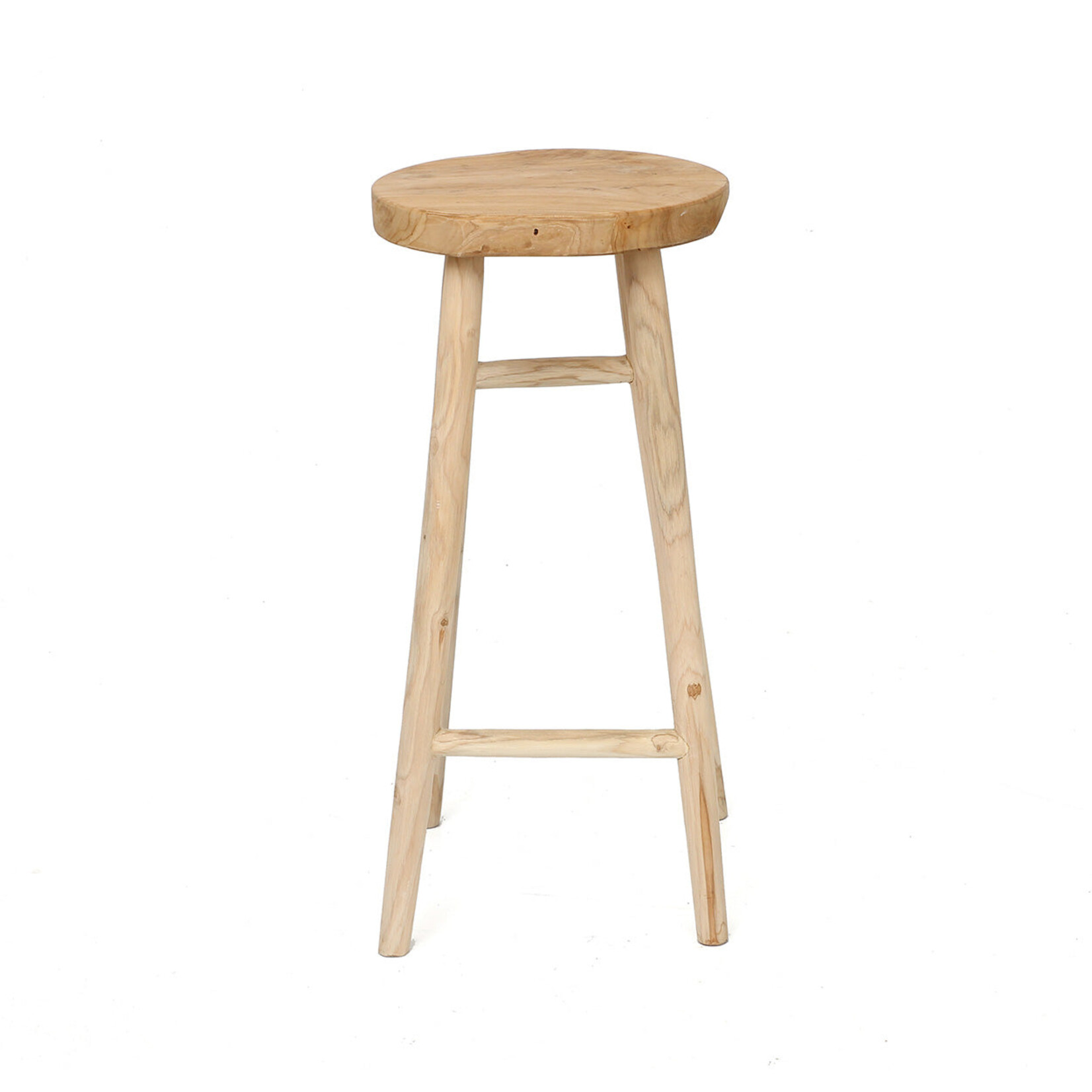 Bazar Bizar Antwerp The Kedut Bar Stool - Natural