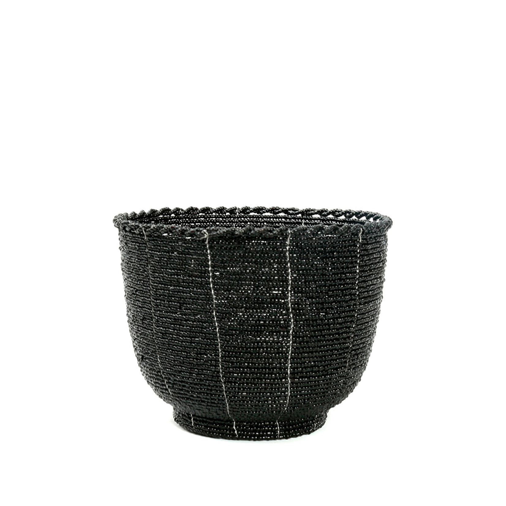 Bazar Bizar Antwerp The Beaded Candy Bowl - Black - M