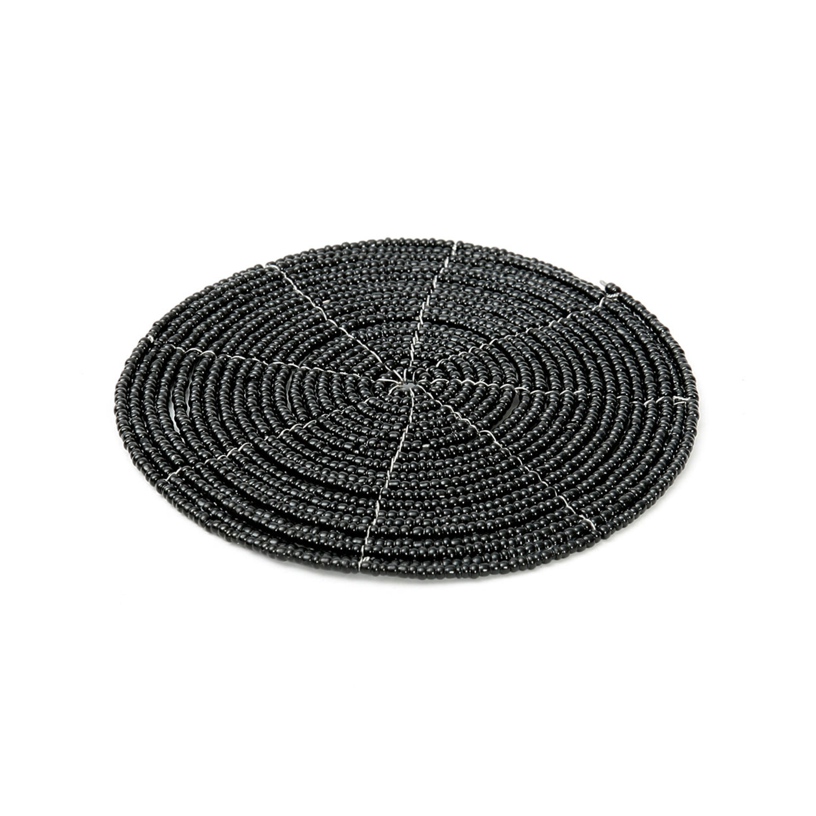 Bazar Bizar Antwerp The Beaded Coaster - Black