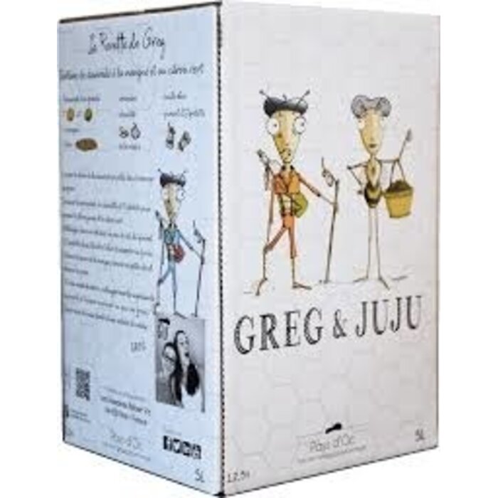 Domaine Robert Vic / Preignes Le Vieux Wijn in pak 5 liter - Greg&Juju Pinot Noir / Grenache Noir rosé