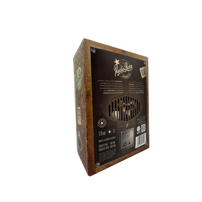 Hammeken Cellars Wein im Tetrapack 3 Liter - Radio Boka Verdejo Blanco