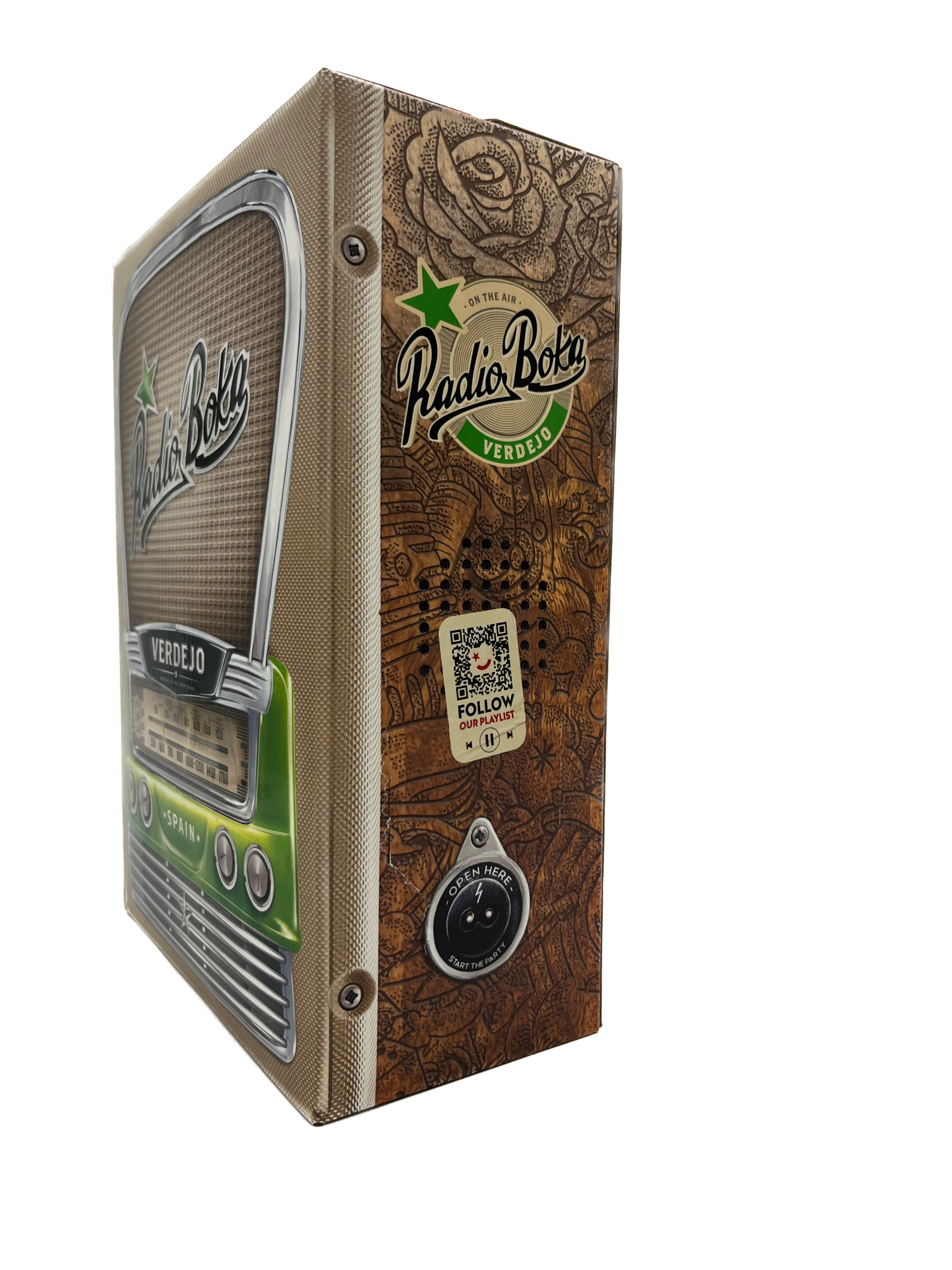 Hammeken Cellars Wein im Tetrapack 3 Liter - Radio Boka Verdejo Blanco