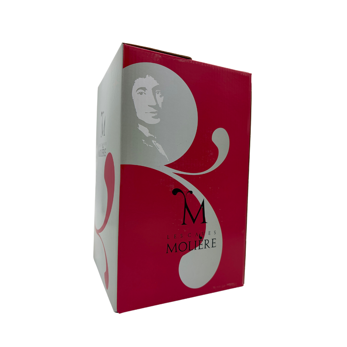 Les Caves Molière Wein im Tetrapack 5 Liter -  Les Caves Molière Rouge