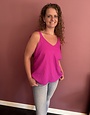 Azzurro Top Rosie Magenta