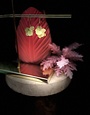 Oorbellen flower yellow
