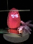 Oorbellen flower lichtroze