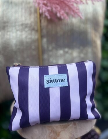 Gimme Make-up tasje paars-roze