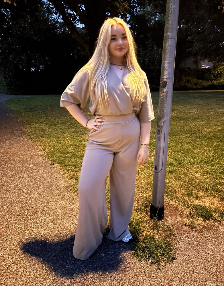 Perla Nera Jumpsuit Lola Taupe