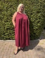 Azzurro Maxi jurk Milaan Bordeaux