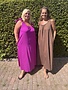 Azzurro Maxi jurk Valencia Bruin