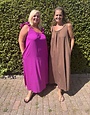 Azzurro Maxi jurk Valencia Bruin