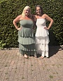 Azzurro Strapless jurk Pearl army
