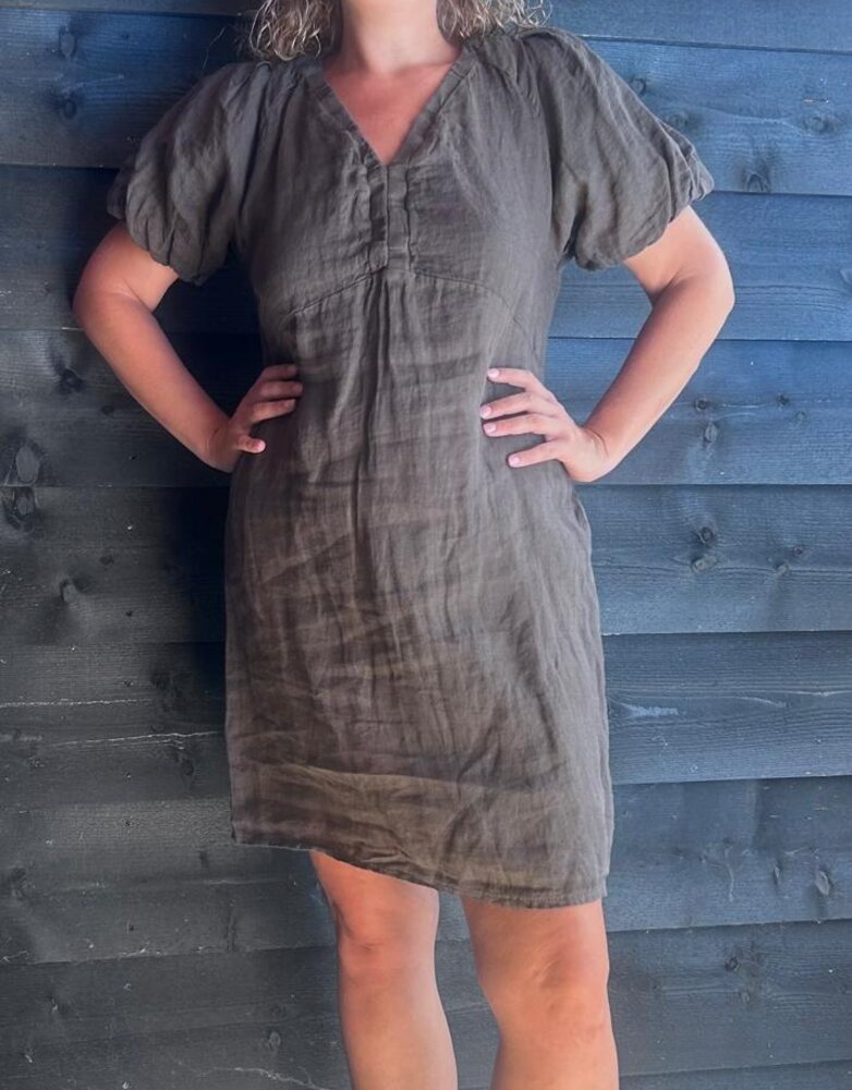 Perla Nera Linnen jurk June