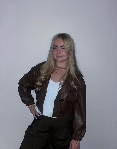 New Collection Kort jasje Kyra Bruin