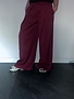 New Collection Broek Flair Bordeaux