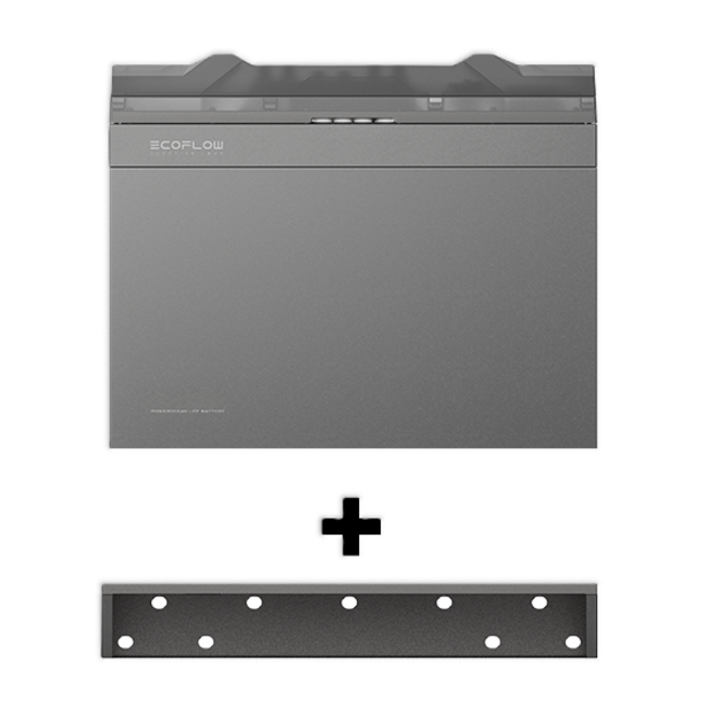 EcoFlow PowerOcean PLUS Kit | S2 | Muur | 5.1 kWh