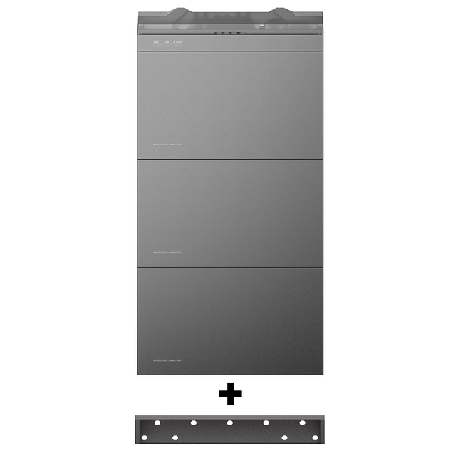 EcoFlow PowerOcean PLUS Kit | S2 | Muur | 15.3 kWh