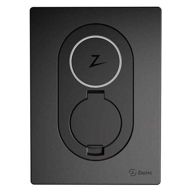 Zaptec | Go | 22 kW | Asphalt Black