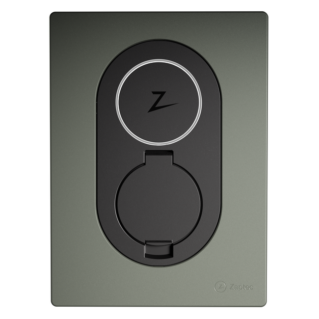 Zaptec | Go | Laadpaal | 22 kW | Moss Green
