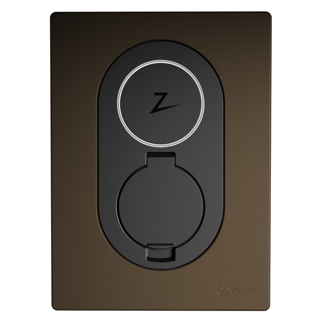 Zaptec | Go | Laadpaal | 22 kW | Wood Brown