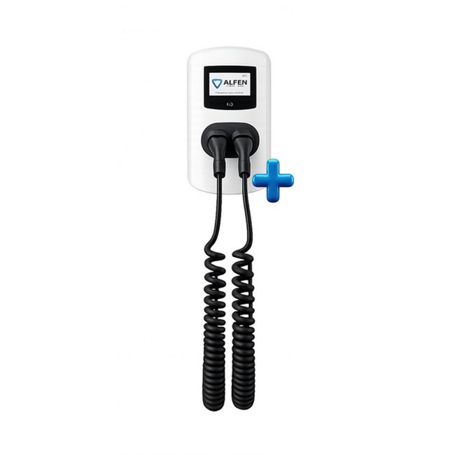 Alfen | Eve Double Plus | 22kW | 1FC | LBA | SCN | Incl. 2 spiraalkabels
