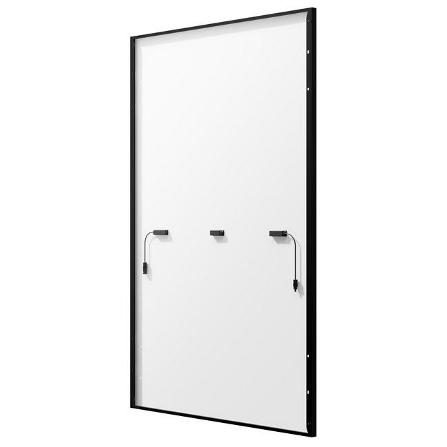 Aiko 495Wp | Glas-Folie | Zwart-Wit