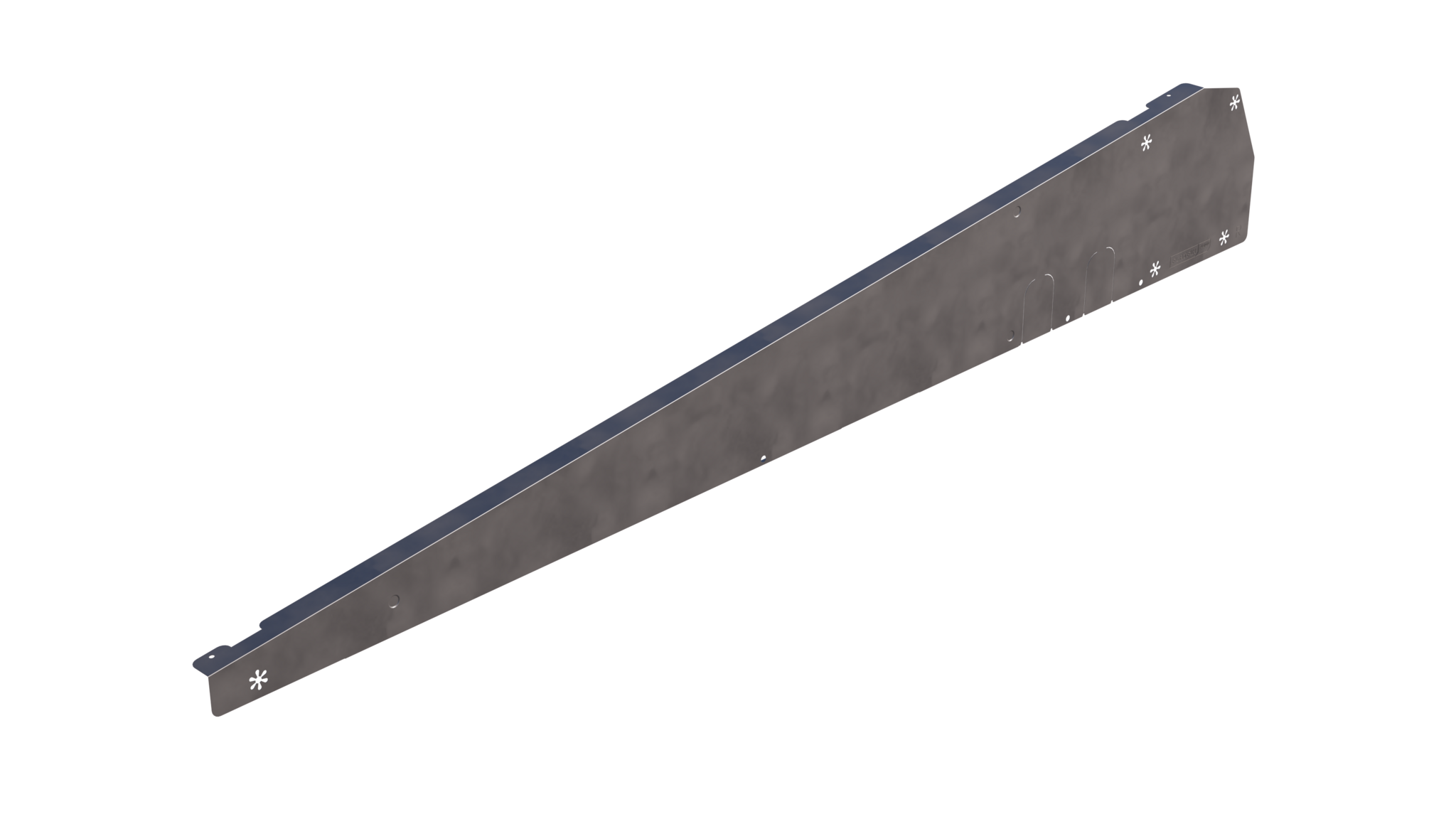 Enstall | FlatFix Fusion | Winddeflector Rechts Portrait Zwart