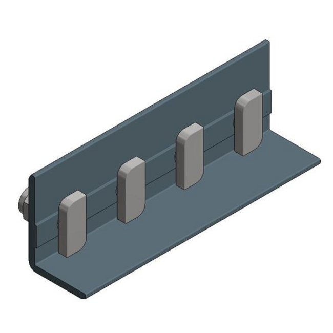 Van der Valk | ValkPitched - Clamp | Koppelstuk voor side++ profiel |  Zwart