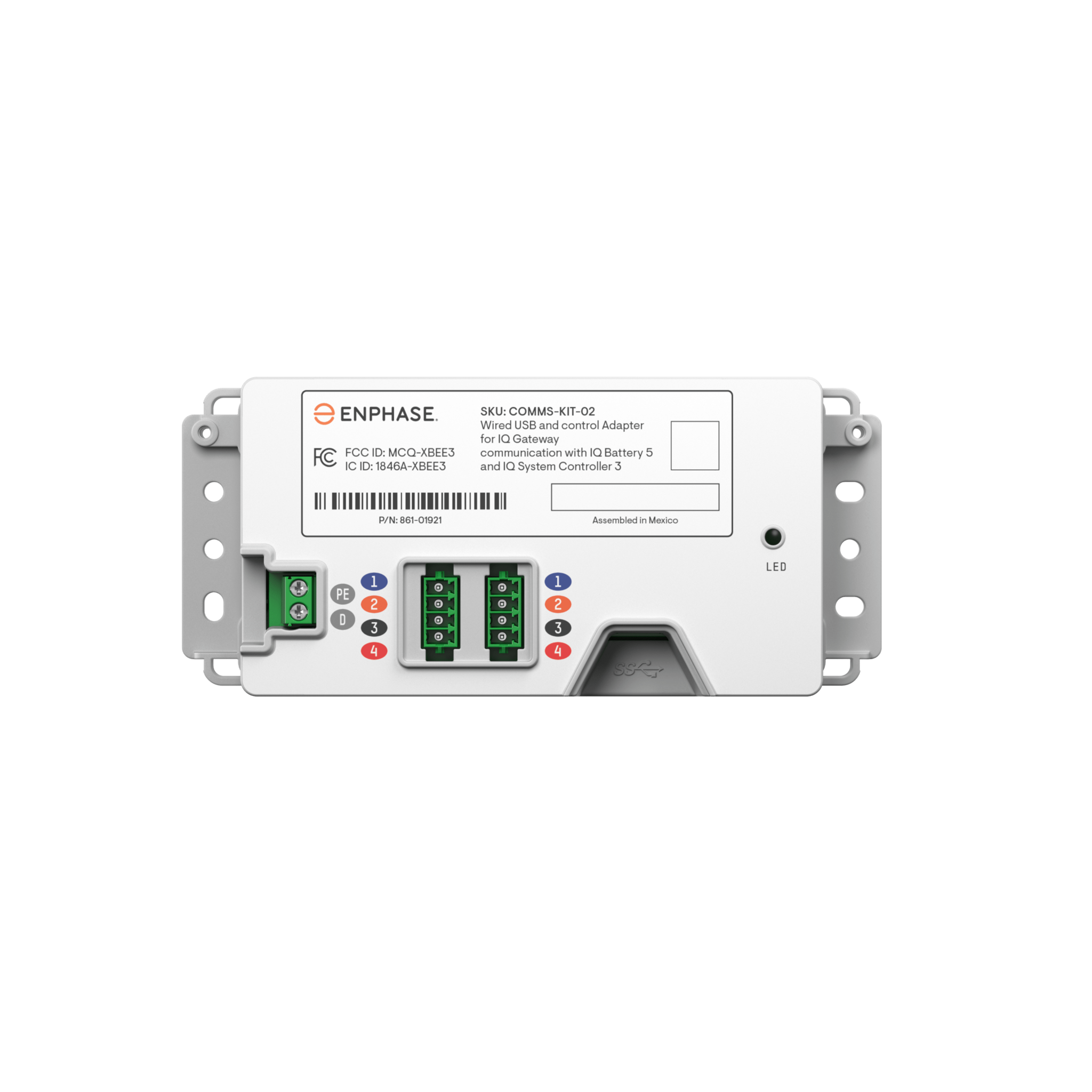 Enphase IQ Battery 5P pakket 3-fase
