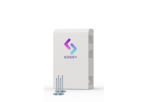 Sessy slimme thuisbatterij 5kWh wit staand