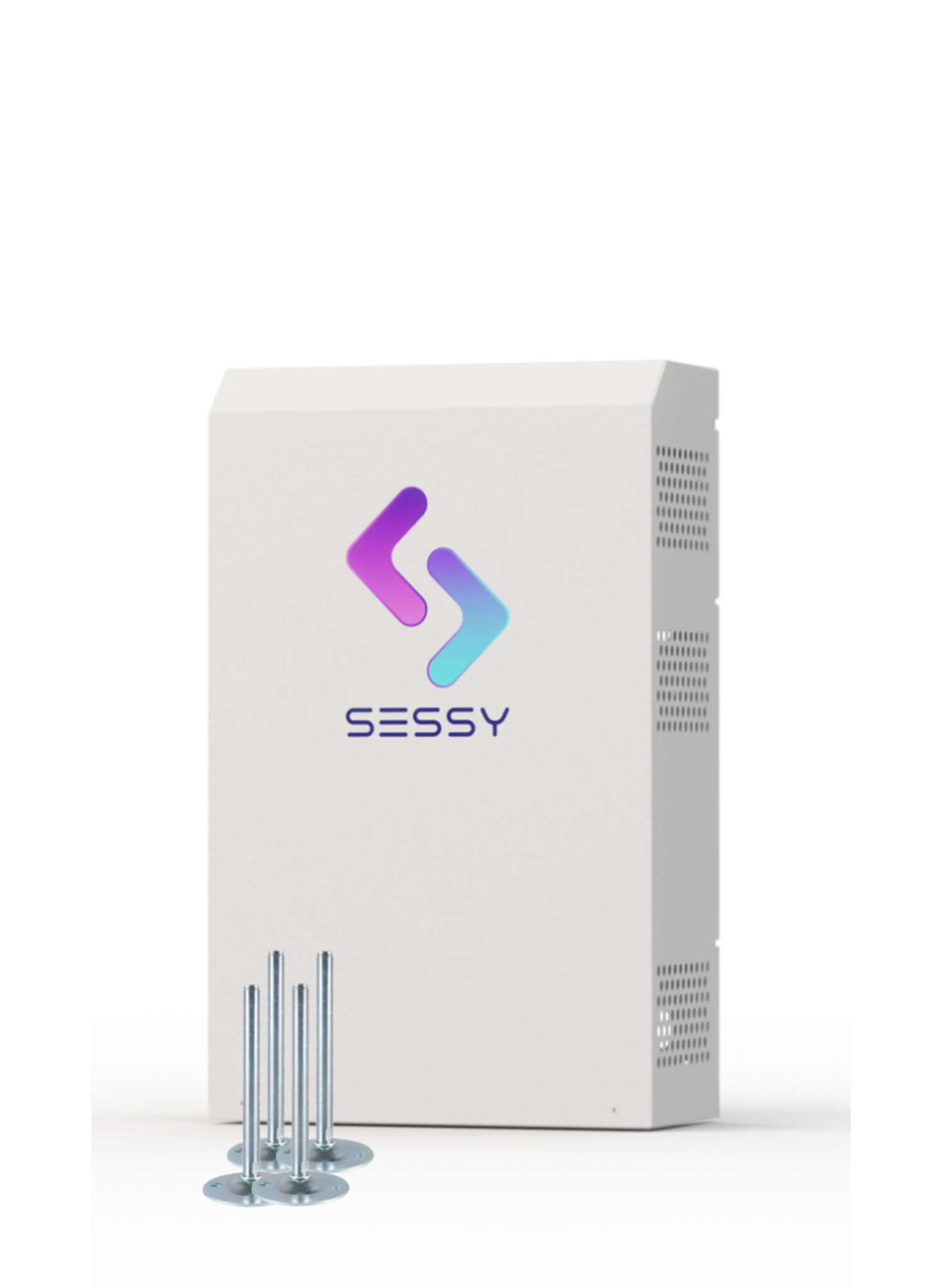 Sessy slimme thuisbatterij 5kWh wit staand