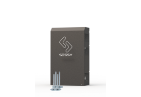 Sessy slimme thuisbatterij 5kWh zwart staand