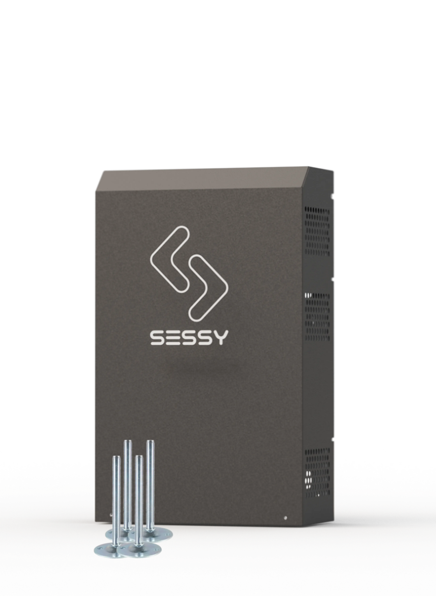 Sessy slimme thuisbatterij 5kWh zwart staand