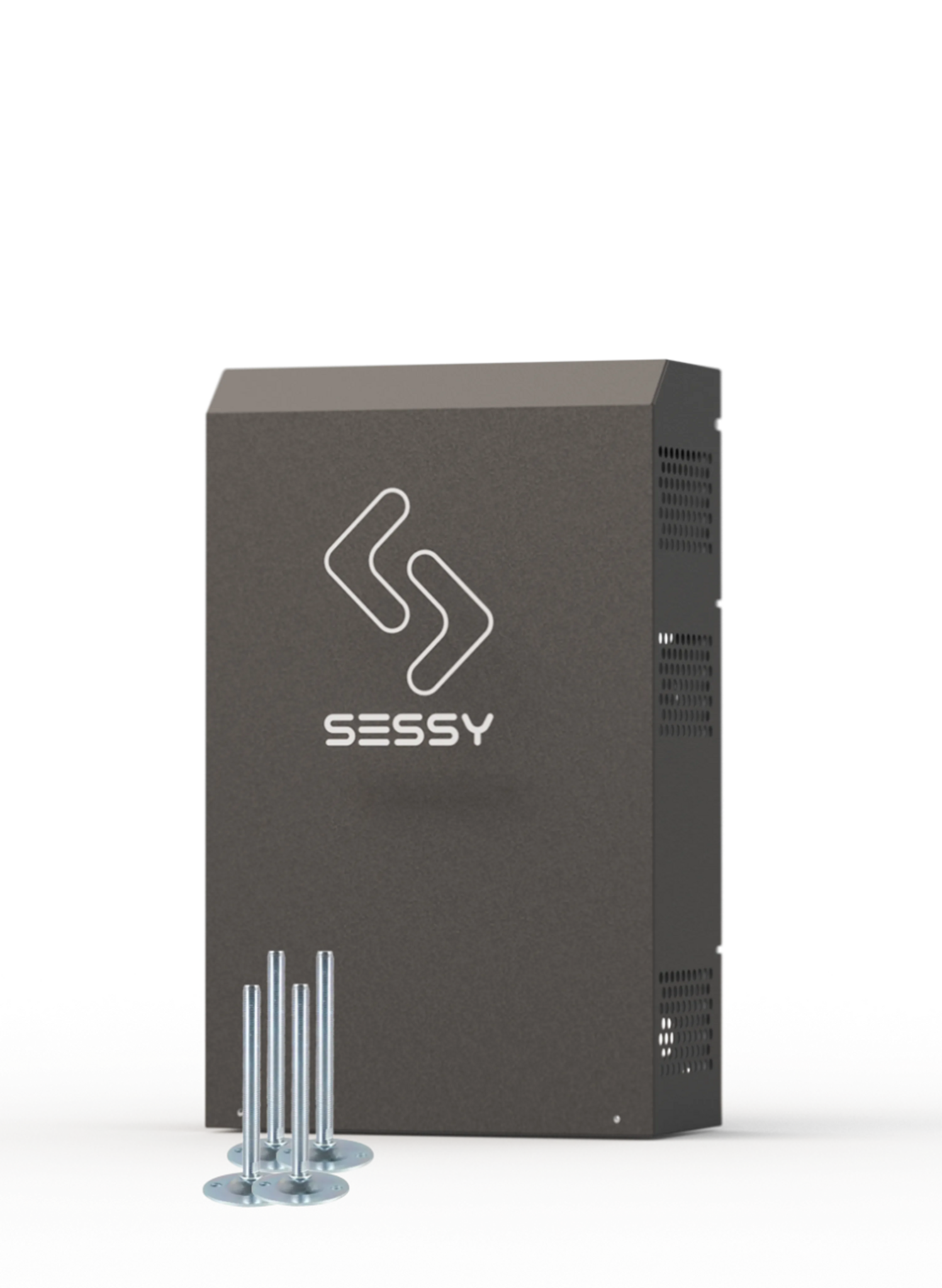 Sessy slimme thuisbatterij 5kWh zwart staand