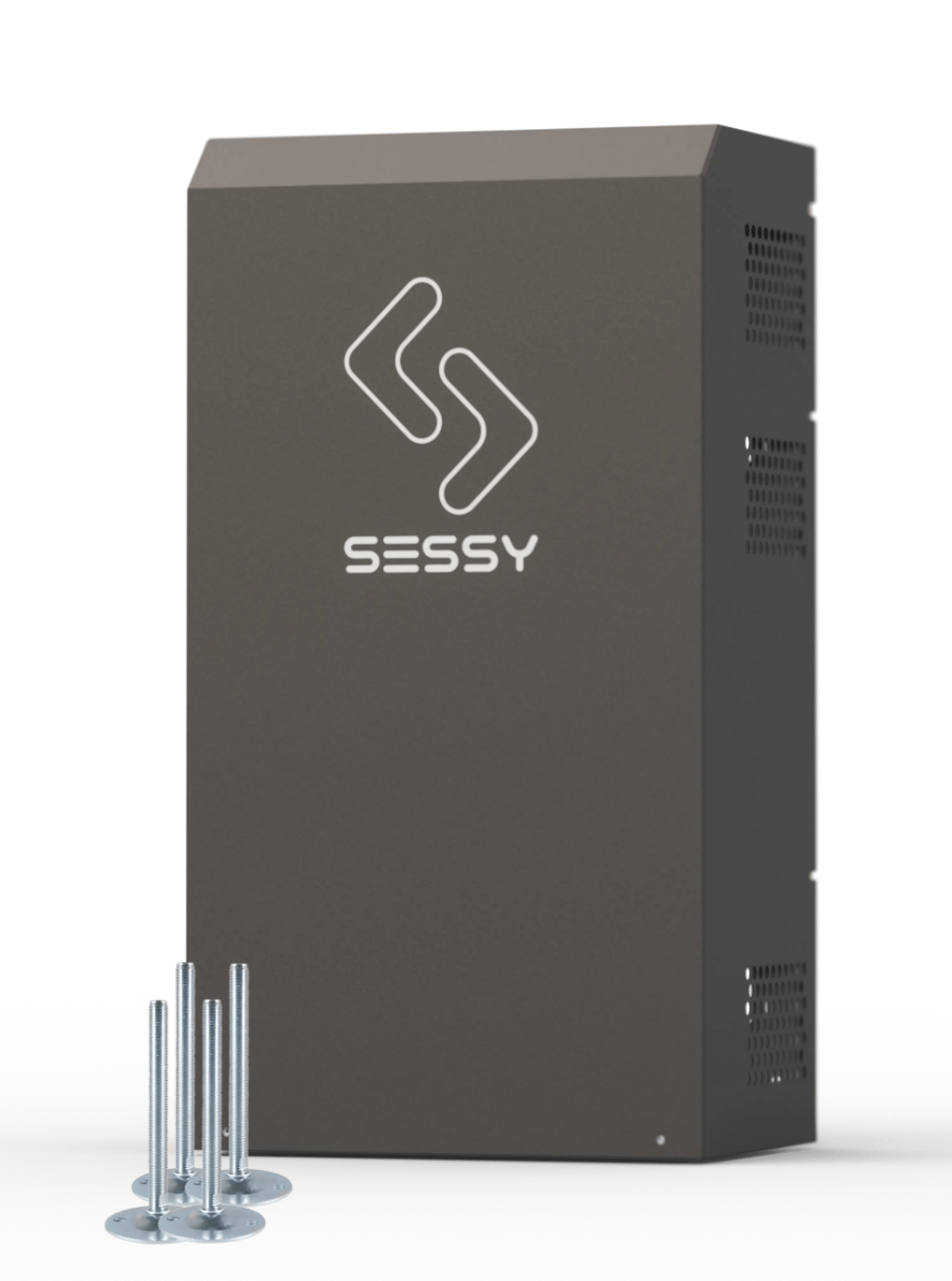 Sessy slimme thuisbatterij 10kWh zwart staand