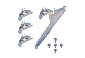 Panelclaw Wave Winddeflector Klemmen Set
