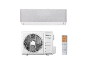 QVENTI Flex Design Lichtgrijs Single-split wand airconditioner 5.2kW