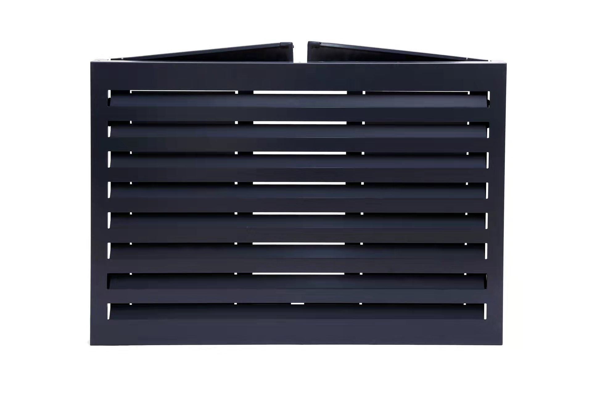 QVENTI Airco cover louvre basis Antraciet 100*75*50cm