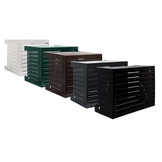 QVENTI Airco cover louvre basis Antraciet 100*75*50cm