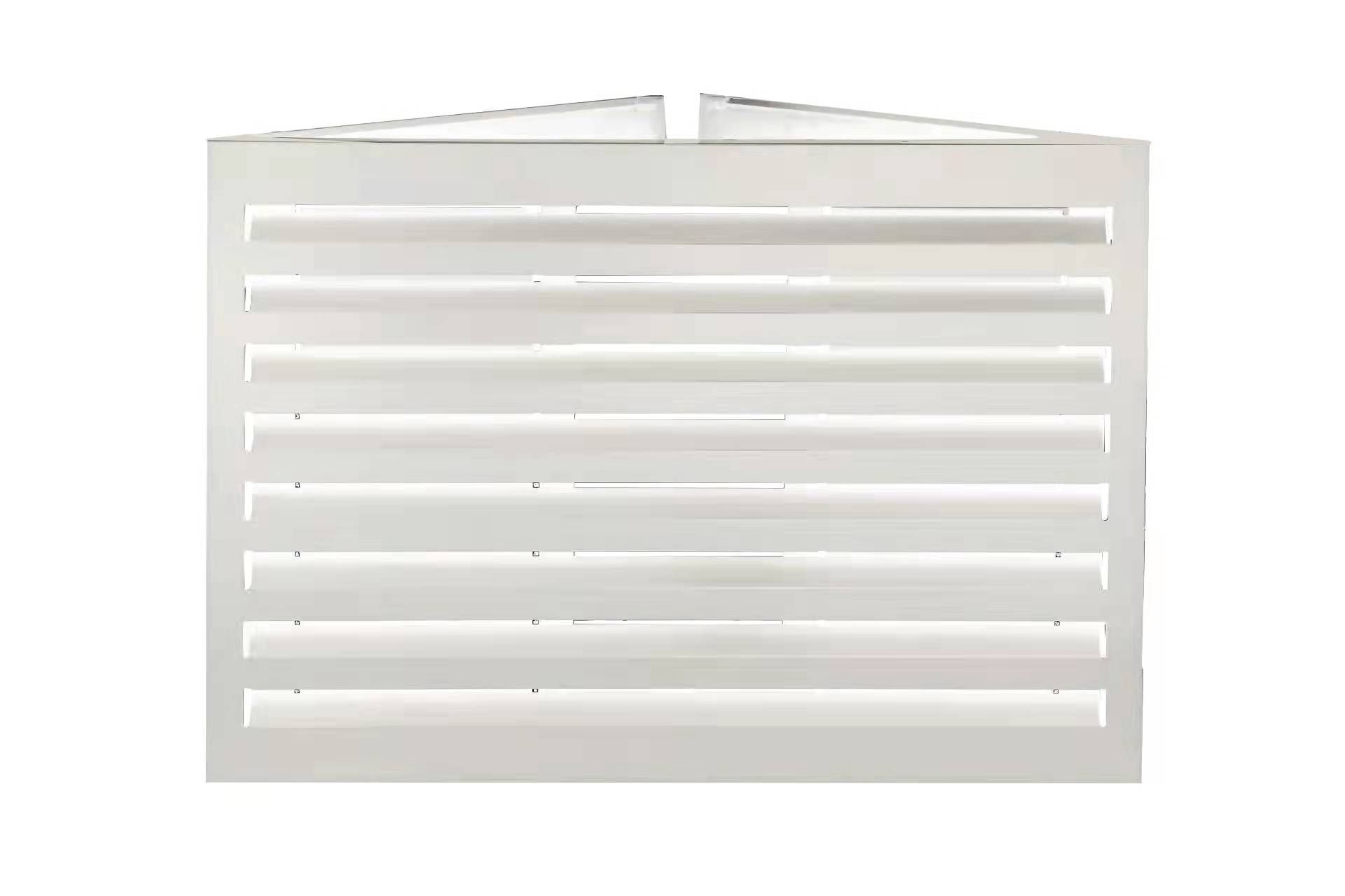 QVENTI Airco cover louvre basis Wit 100*75*50cm