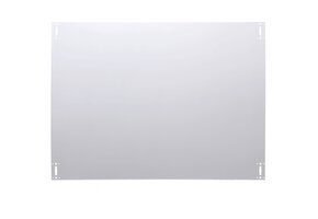 QVENTI Airco cover louvre achterplaat Wit 115*85cm