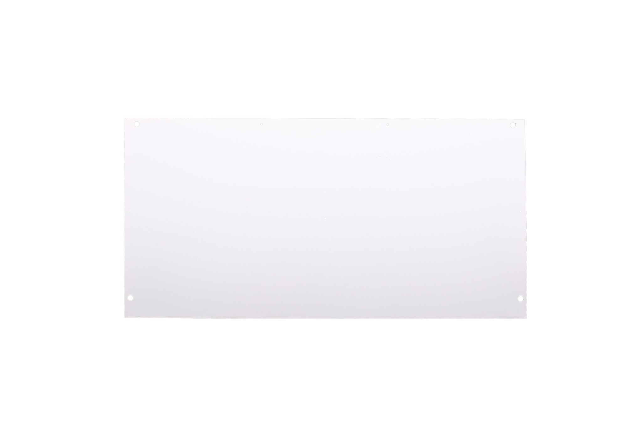 QVENTI Airco cover louvre bodemplaat Wit 100*50cm