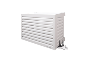 QVENTI Airco cover louvre basis Wit 115*85*57,5cm