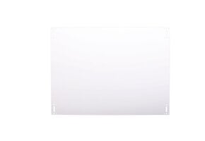 QVENTI Airco cover louvre achterplaat Wit 100*75cm