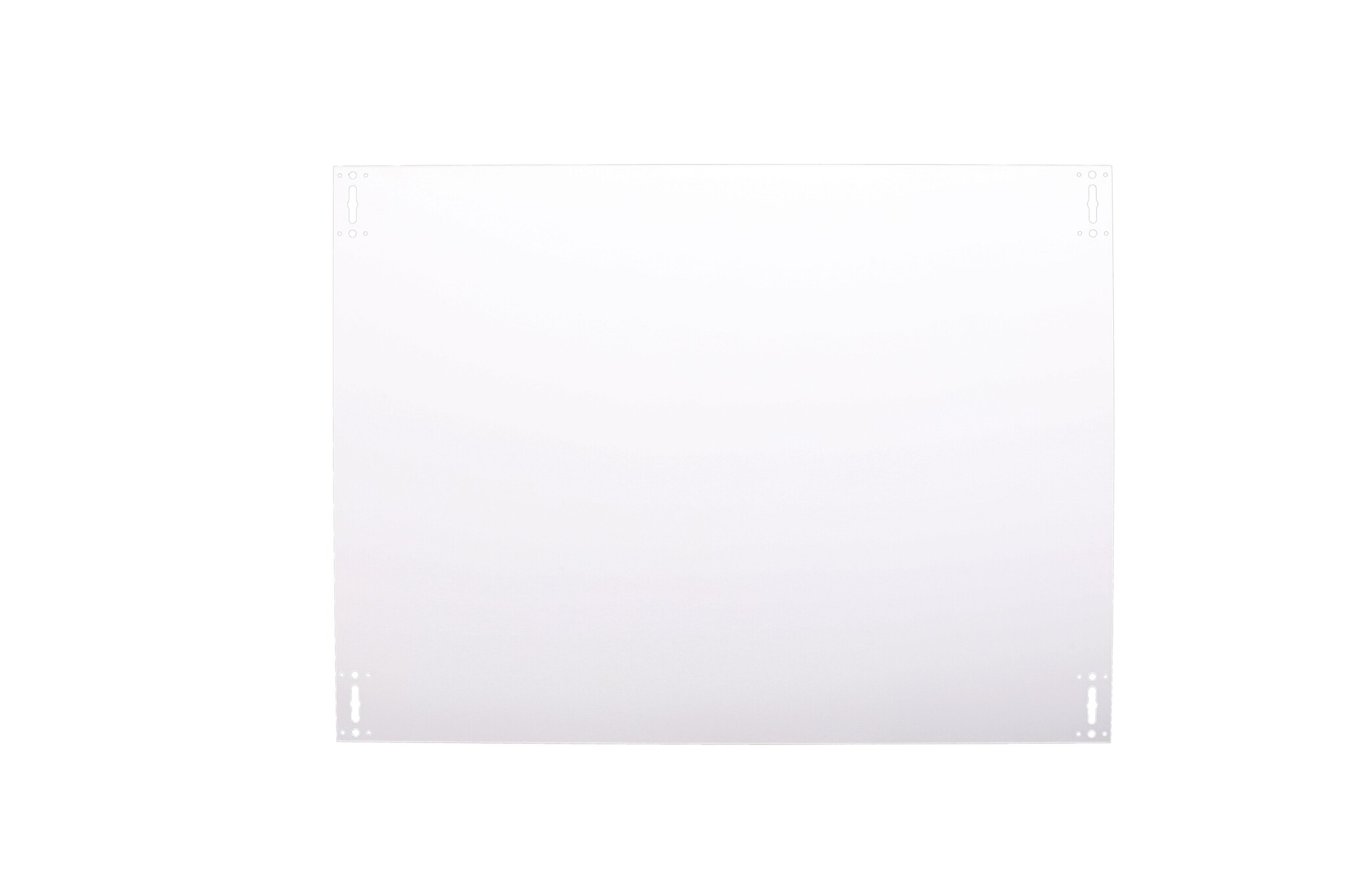 QVENTI Airco cover louvre achterplaat Wit 100*75cm