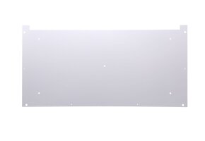 QVENTI Airco cover louvre bodemplaat Wit 115*57,5cm