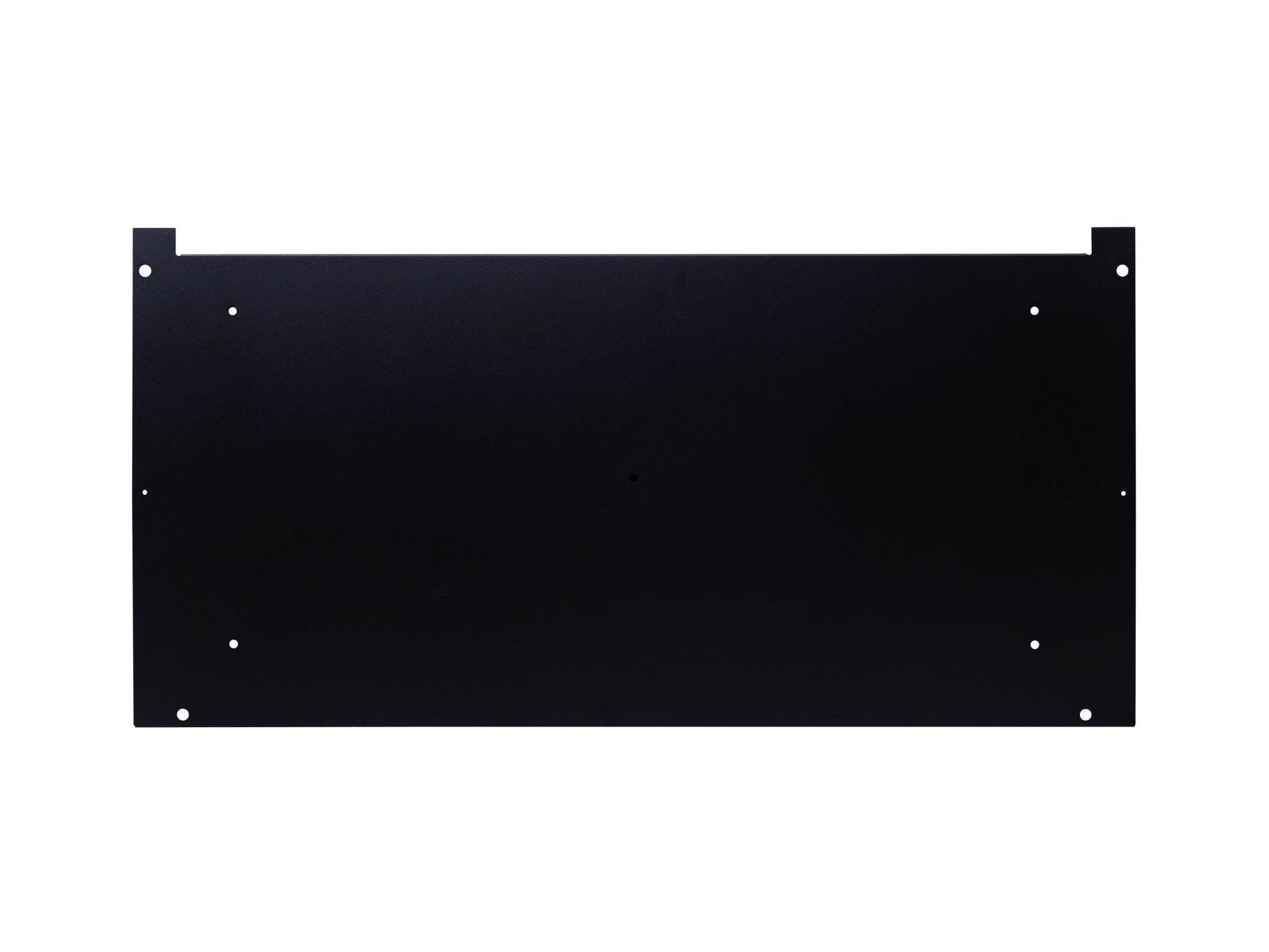 QVENTI Airco cover louvre bodemplaat Zwart 115*57,5cm