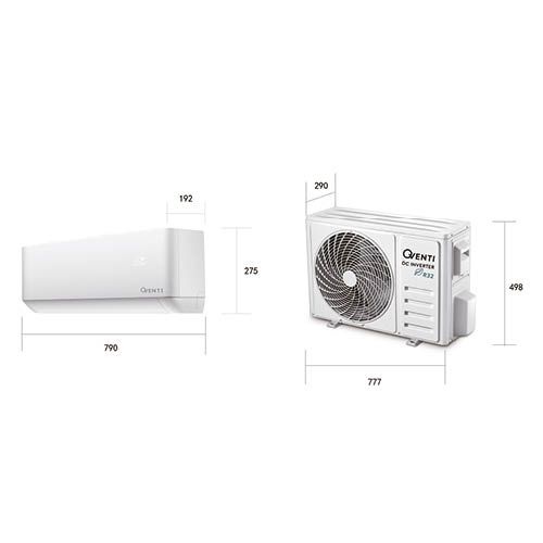 QVENTI Matador Single-split Wand airco set 3.5kW