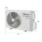 QVENTI Matador Single-split Wand airco set 3.5kW