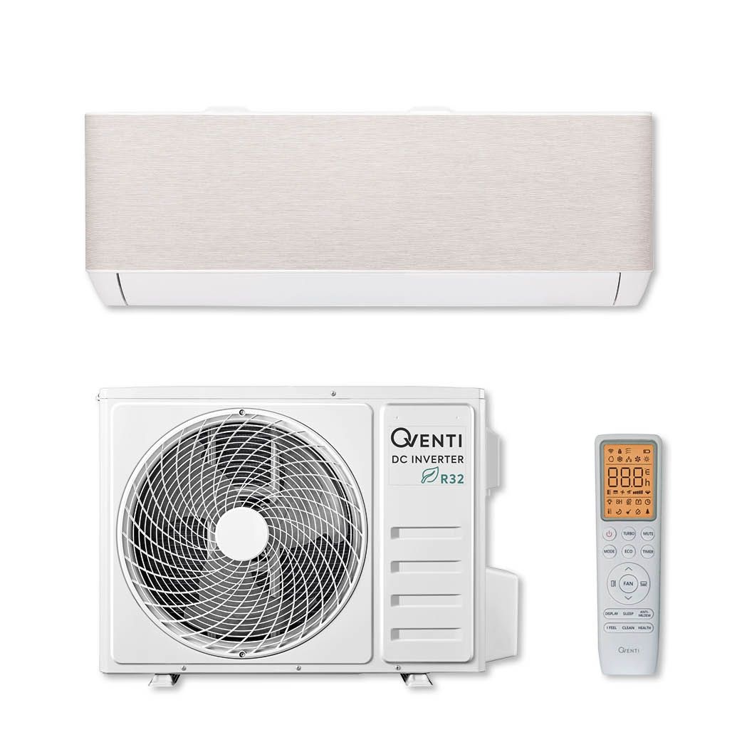 QVENTI Flex Design Beige Single-split wand airconditioner 5.2kW